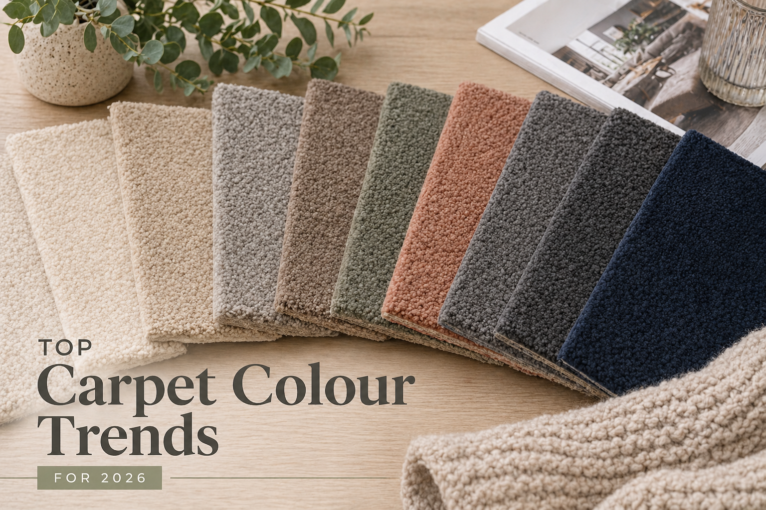Top Carpet Colour Trends for 2026