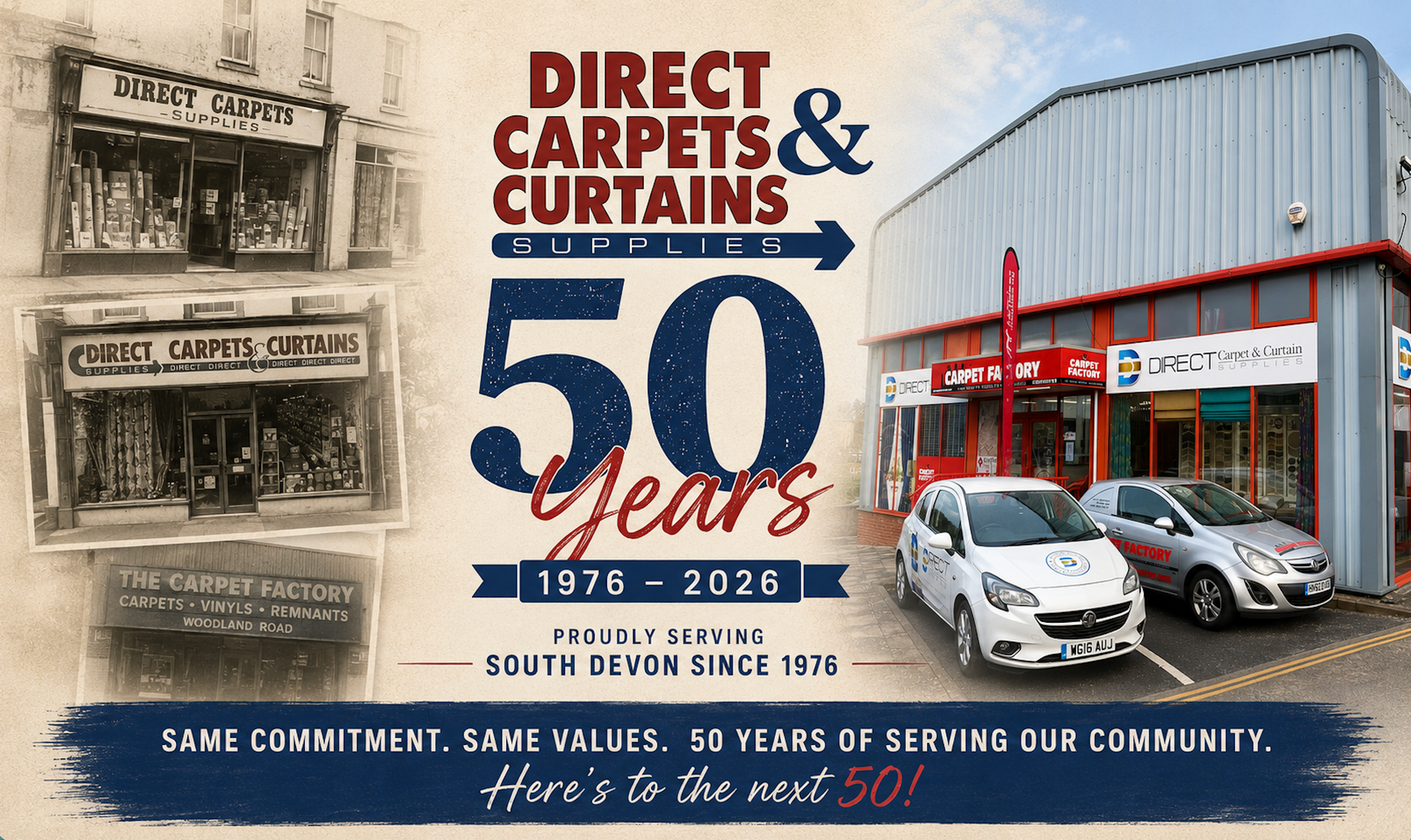 Celebrating 50 Years of Direct Carpets